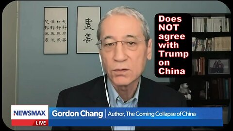 Gordan Chang does NOT agree with Trump on China - August 27, 2025