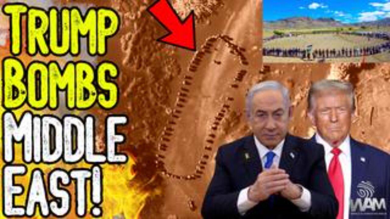 TRUMP BOMBS MIDDLE EAST! - Goes FULL Neocon! - Israel Caught Targeting Aid Workers!