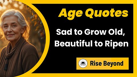 The Bittersweet Truth of Aging | Brigitte Bardot's Powerful Quote