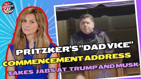 Pritzker’s 'dad-vice' graduation speech jabs at Elon Musk, Trump
