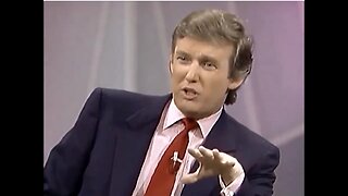 Donald Trump on Oprah Winfrey’s show in 1988. “I’d make our allies pay their fair share.”