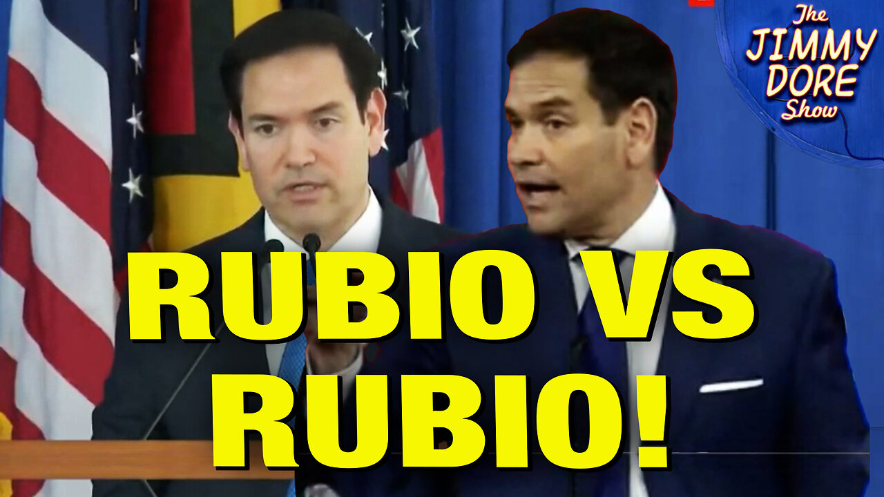 TWO-FACED Marco Rubio Leads The Assault On Free Speech! w/ Jenin Younes