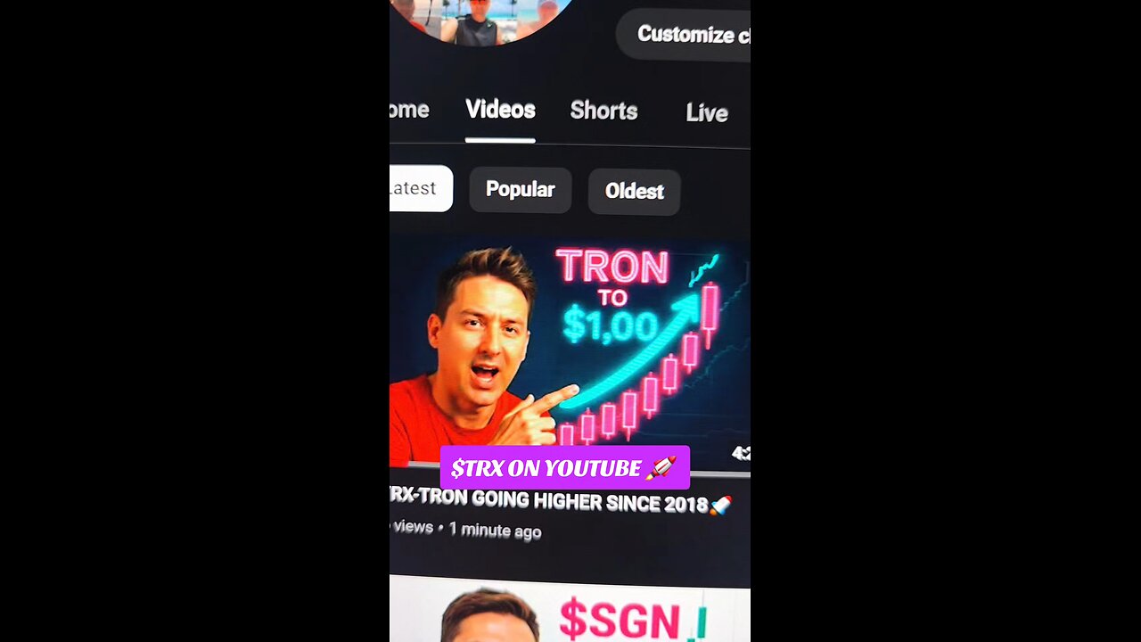 $TRX ON YOUTUBE 🚀