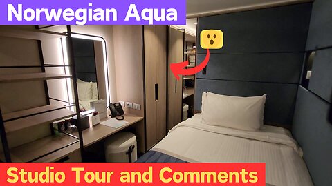 The BEST (almost) SOLO Cabins at Sea, The Studio on Norwegian Aqua