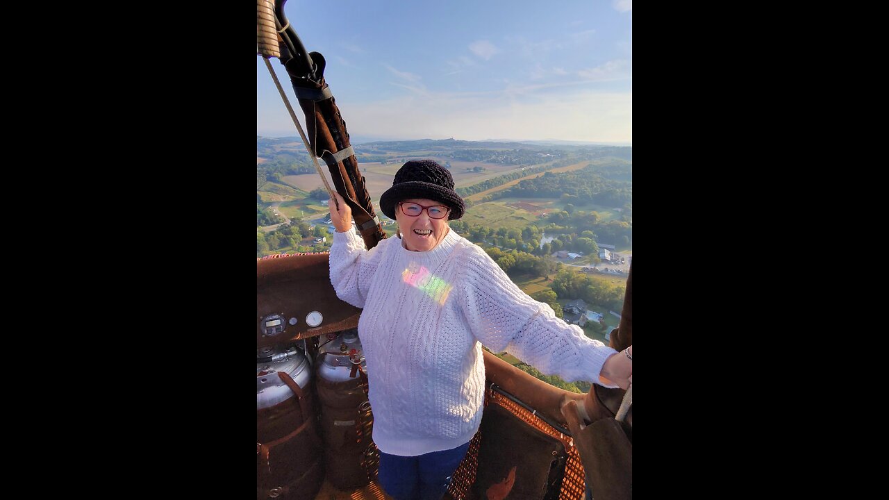 85th Birthday Balloon flight