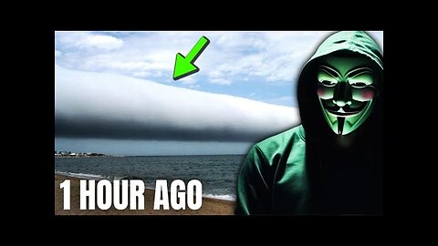 "This is getting too real! This is REALLY happening..strange weather anomalies, MIND BREAKING"