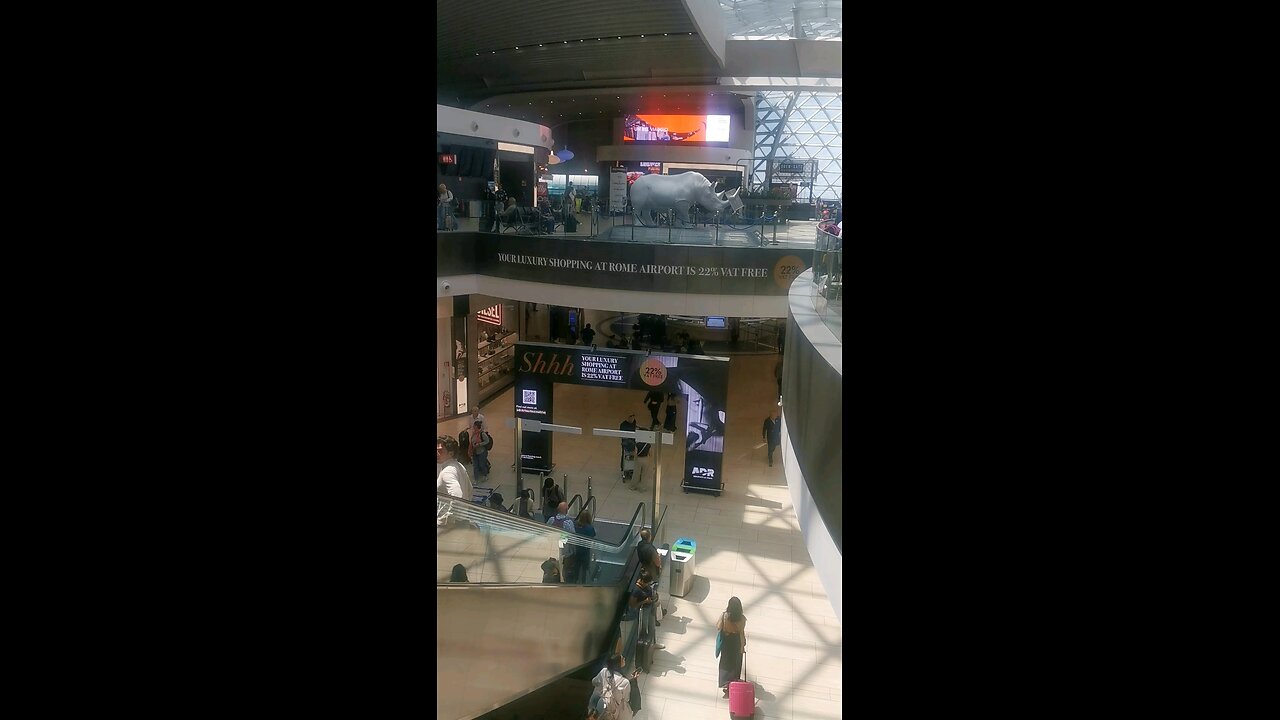 Duty free shopping in Rome