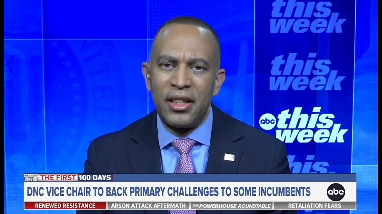 Democrats at War: Hakeem Jeffries Clashes With DNC Vice Chair David Hogg Over $20M Primary Push