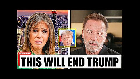 " Deport Yourself B#TCH" A.Schwarzenegger LOSES it on Melania, Trump reaction was priceless