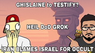 DOD HAILS GROK! Ghislaine to TESTIFY? BONGINO on the ropes, Iran makes OCCULT claims | CCNT 858