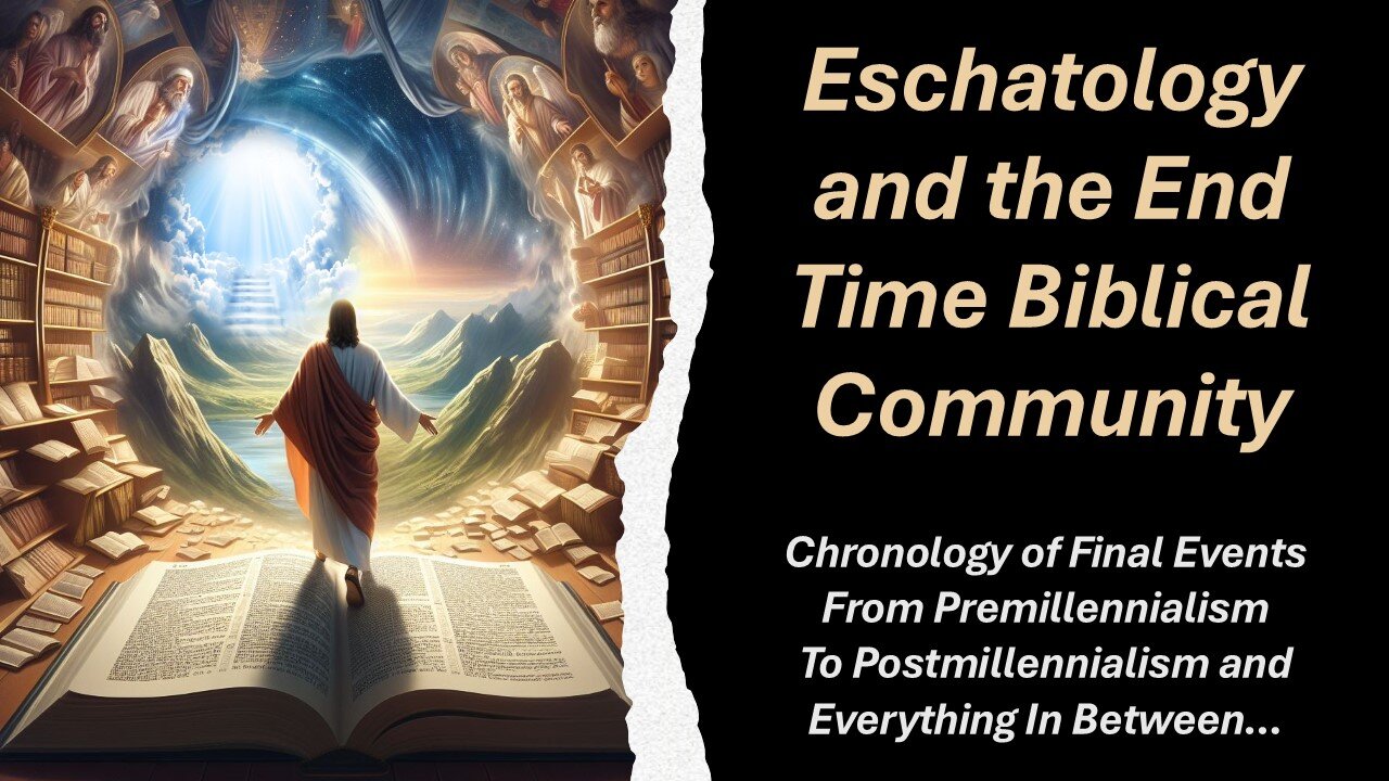5/3/25 Eschatology and the End Time Biblical Community