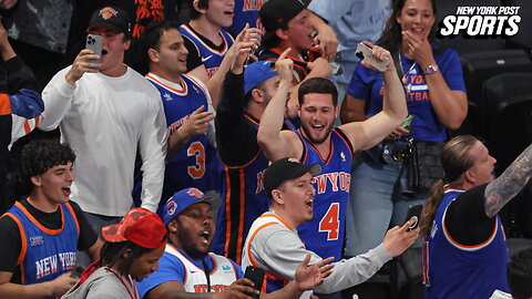 Celtics employee desperately calls for security as Knicks fans refuse to leave TD Garden after stunning Game 2 win