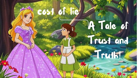 The Cost of a Lie 🤫 | AI Animated Moral Story for Kids | Princess Liora Learns About Honesty 👑