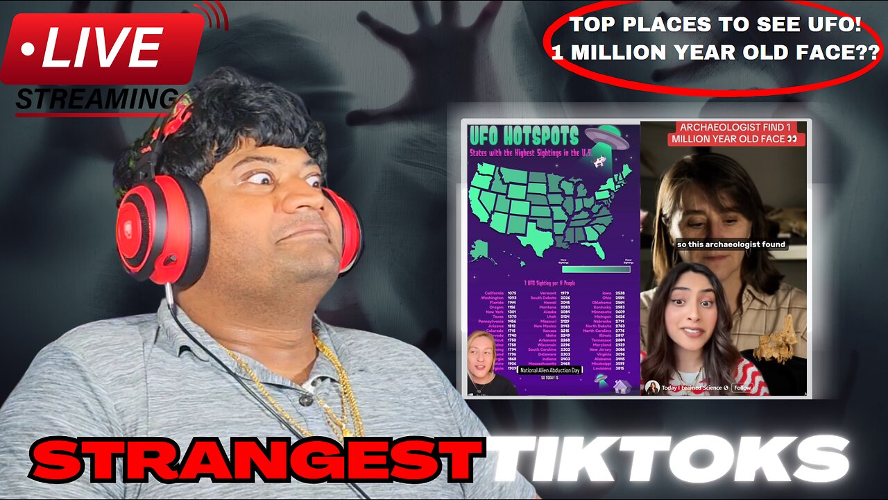 Creepy and Unsettling Tiktok Videos Live Stream with Tedi (pt. 67)