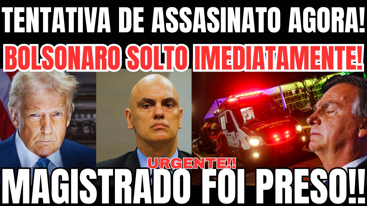 MAGISTRADO FOI PRESO E PEDE SOCORRO AO CNJ! ALEXANDRE DE MORAES ACABA DE DECIDIR SOB BOLSONARO!