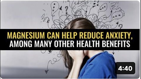 "Magnesium: A Key Nutrient for Anxiety Reduction and Numerous Health Benefits"