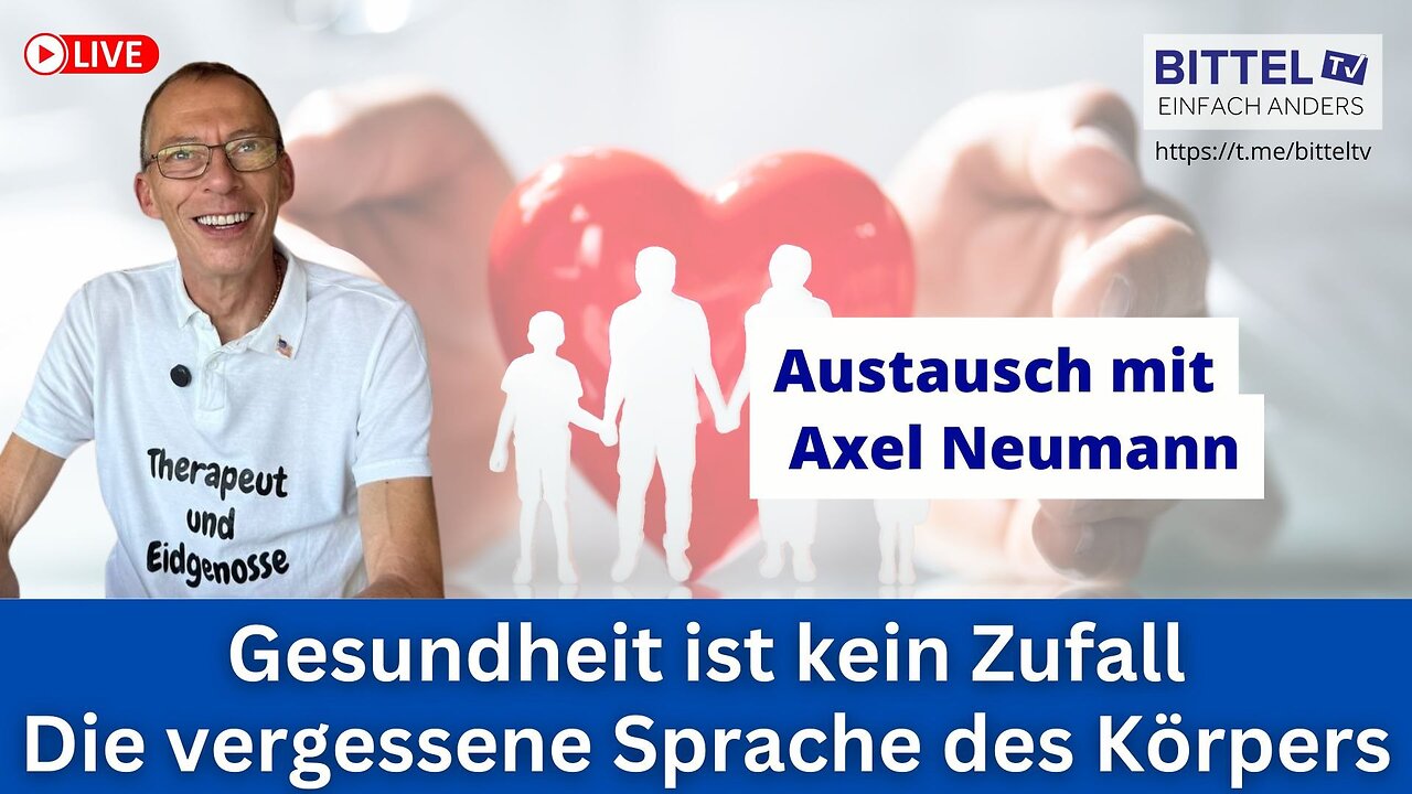 Gesundheit ist kein Zufall - Austausch mit Axel Neumann - 18.06.2025