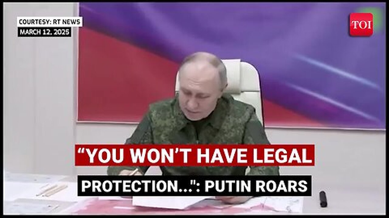 'You Are Not Protected'_ Putin Warns Foreign Mercenaries As Russia Closes In On Kursk _ Watch