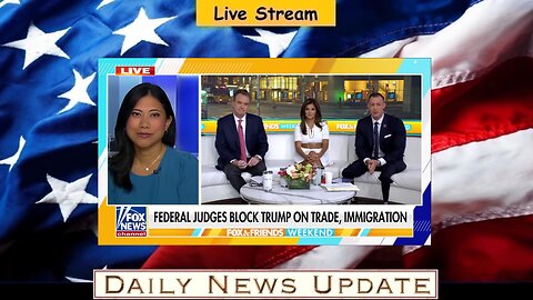 x456a: Fox News - Trump BLASTS tariff ruling: This would 'literal destroy' America