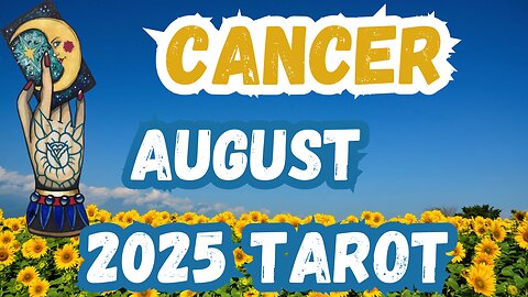 Cancer ♋️ - Trust issues to dismantle! August 2025 Monthly Tarot Reading #cancer #tarot #tarotary
