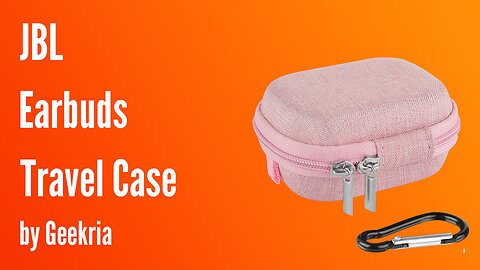 JBL Ecarbuds Case | Geekria