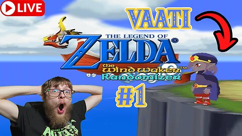 🔴 Zelda Wind Waker Vaati's Adventure Randomizer! PART 1! Real Gamecube Footage! 1440p!
