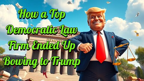 How a Top Democratic Law Firm Ended Up Bowing to Trump 😱 | Shocking Truth Revealed!