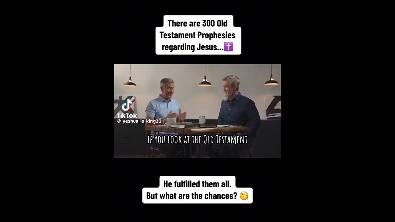 Old Testament foretells the Messiah