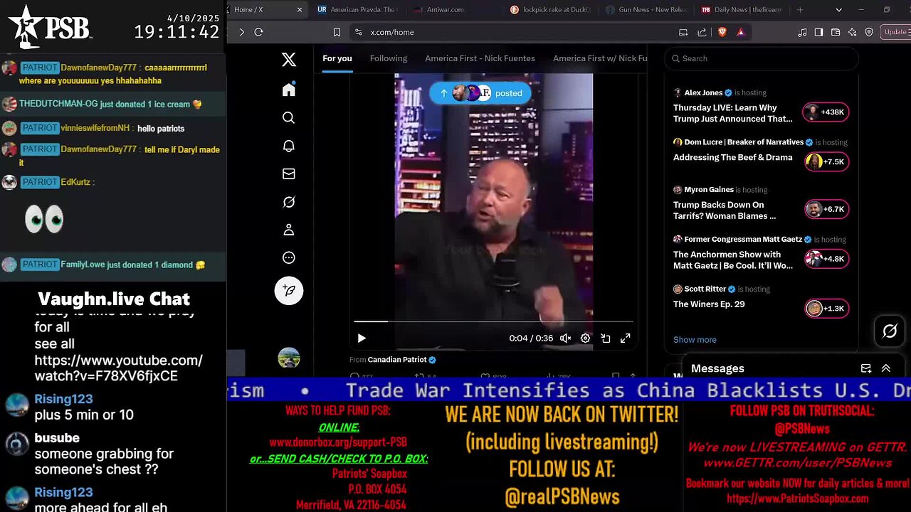 2025-04-10 19:07 EDT - Modern Day America: with LC Mac