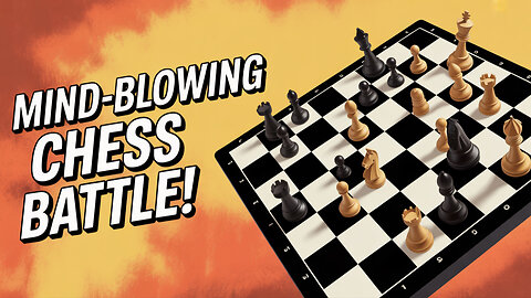 You Won't Believe This Mind-Blowing Chess Battle! ⚔️🧠