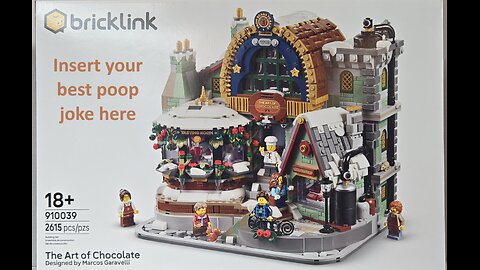 Unboxing & Building Lego 910039 The Art of Chocolate-Part 1