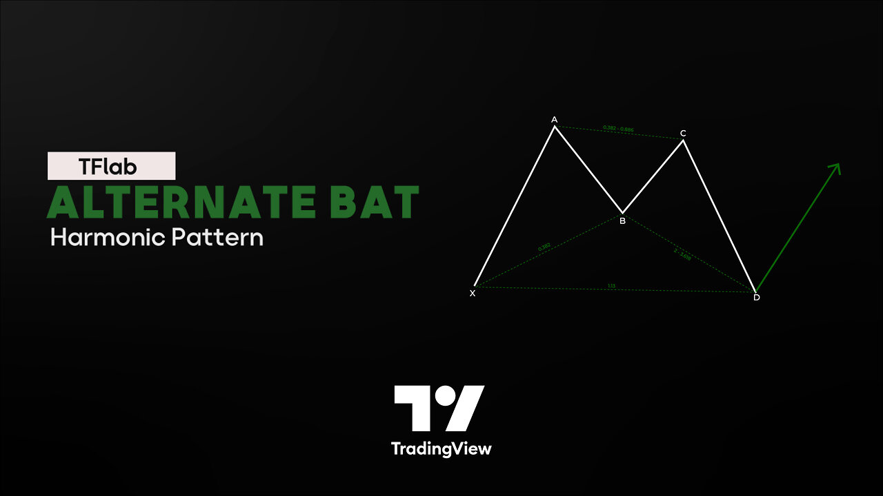 🧨 Alternate Bat Harmonic Pattern – ALT Bat Indicator on #TradingView | [#TradingFinder]