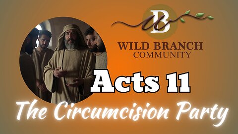 Acts11 and the Circumcision Party