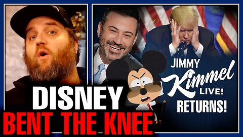 Jimmy Kimmel BACK ON AIR As Disney Folds & Agrees With Horrible Things He Said About Charlie Kirk! 
