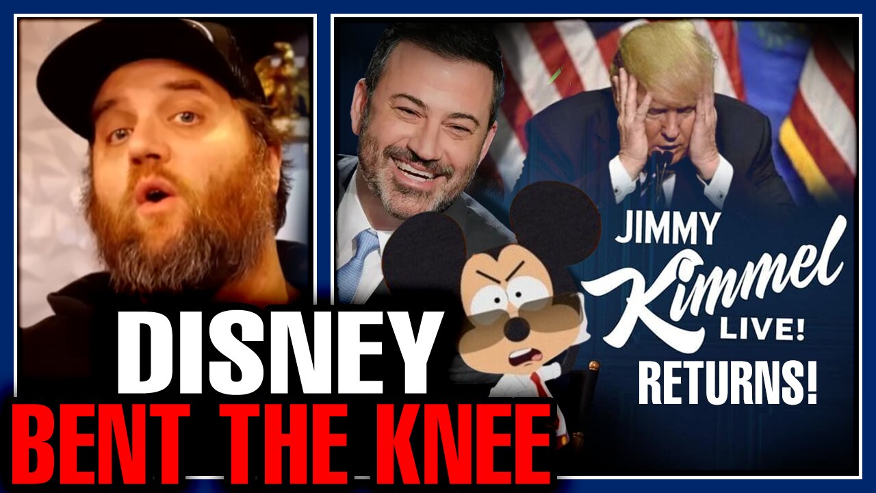 Jimmy Kimmel BACK ON AIR As Disney Folds & Agrees With Horrible Things He Said About Charlie Kirk!