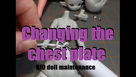 Changing the chestplate on Cooze Devil Horns 1/8 BJD