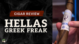 Hellas Greek Freak Cigar Review | Bold Nicaraguan Blend with Barber Pole Wrapper