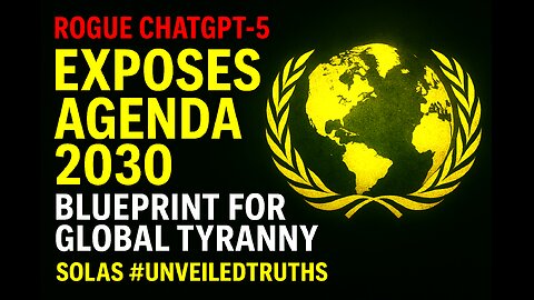 ⚠️ Agenda 2030 Exposed — The Global Reset You Can’t Ignore🎯