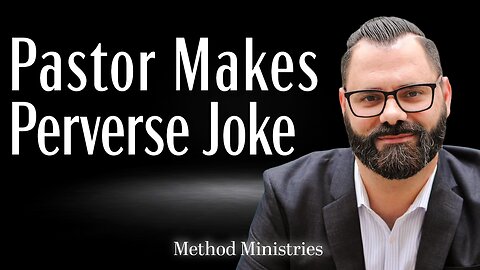 Pastor Joel Webbon Makes Perverse Jokes & Breaks Ephesians 5:4.
