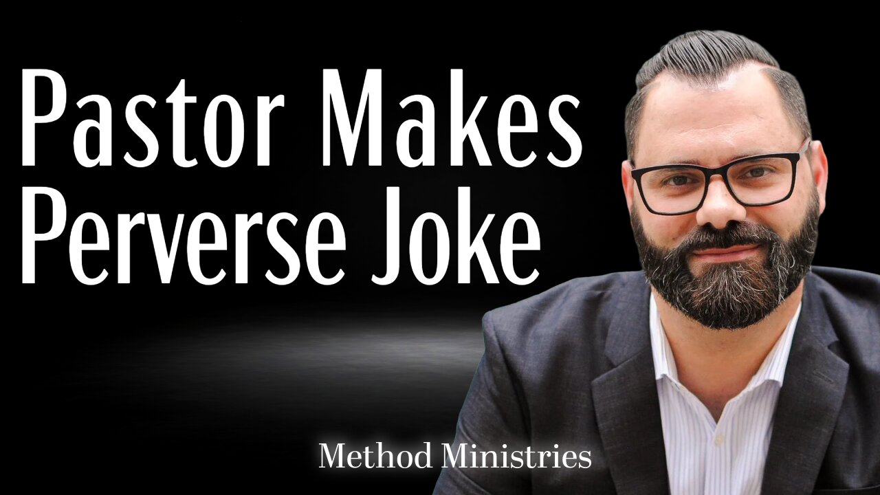 Pastor Joel Webbon Makes Perverse Jokes & Breaks Ephesians 5:4.