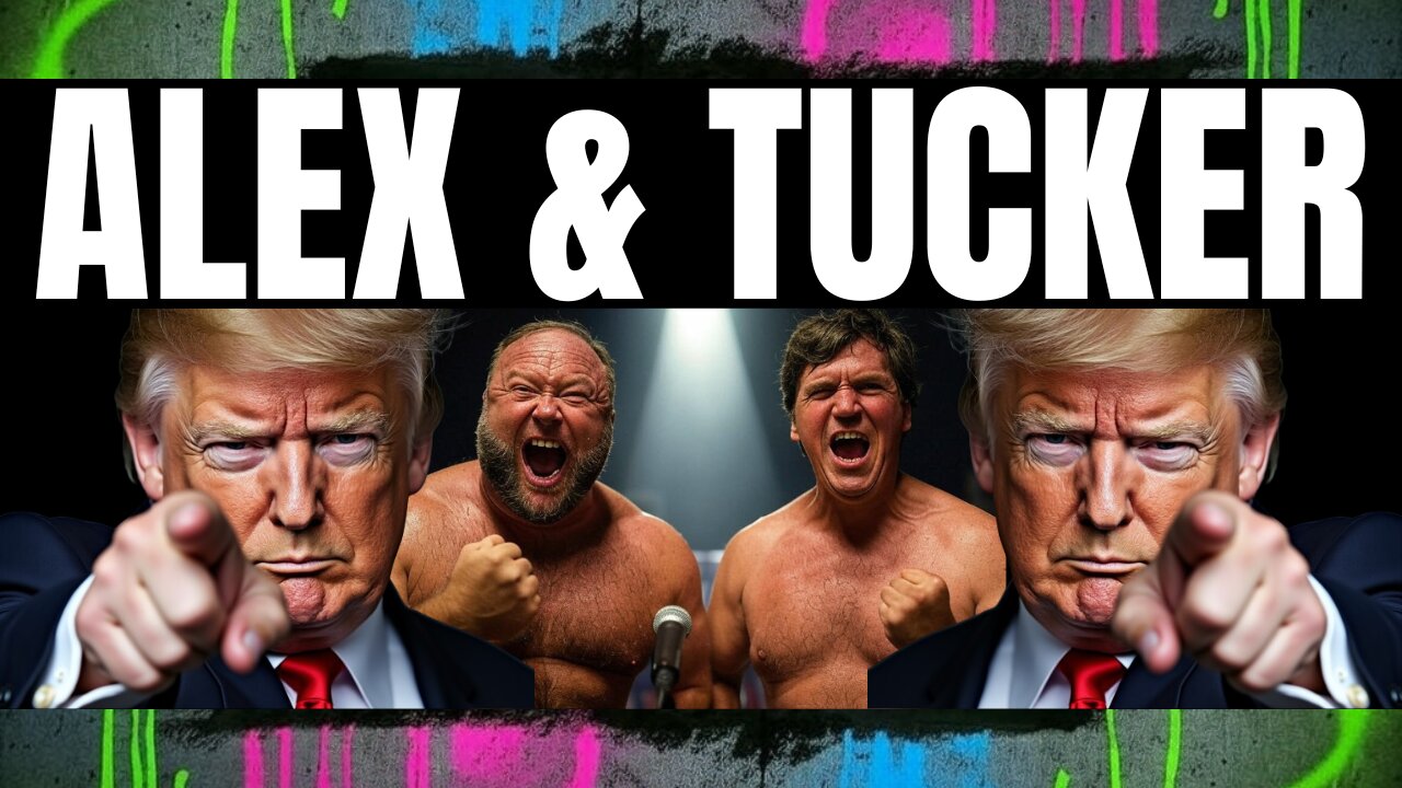 Alex Jones & Tucker Carlson