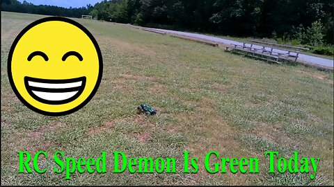 RC Speed Demon In A Field Part 3 (Green)