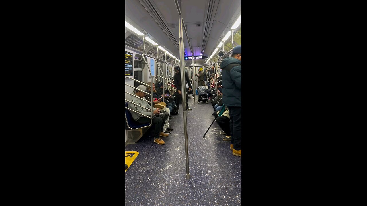 NYC Dance on the train