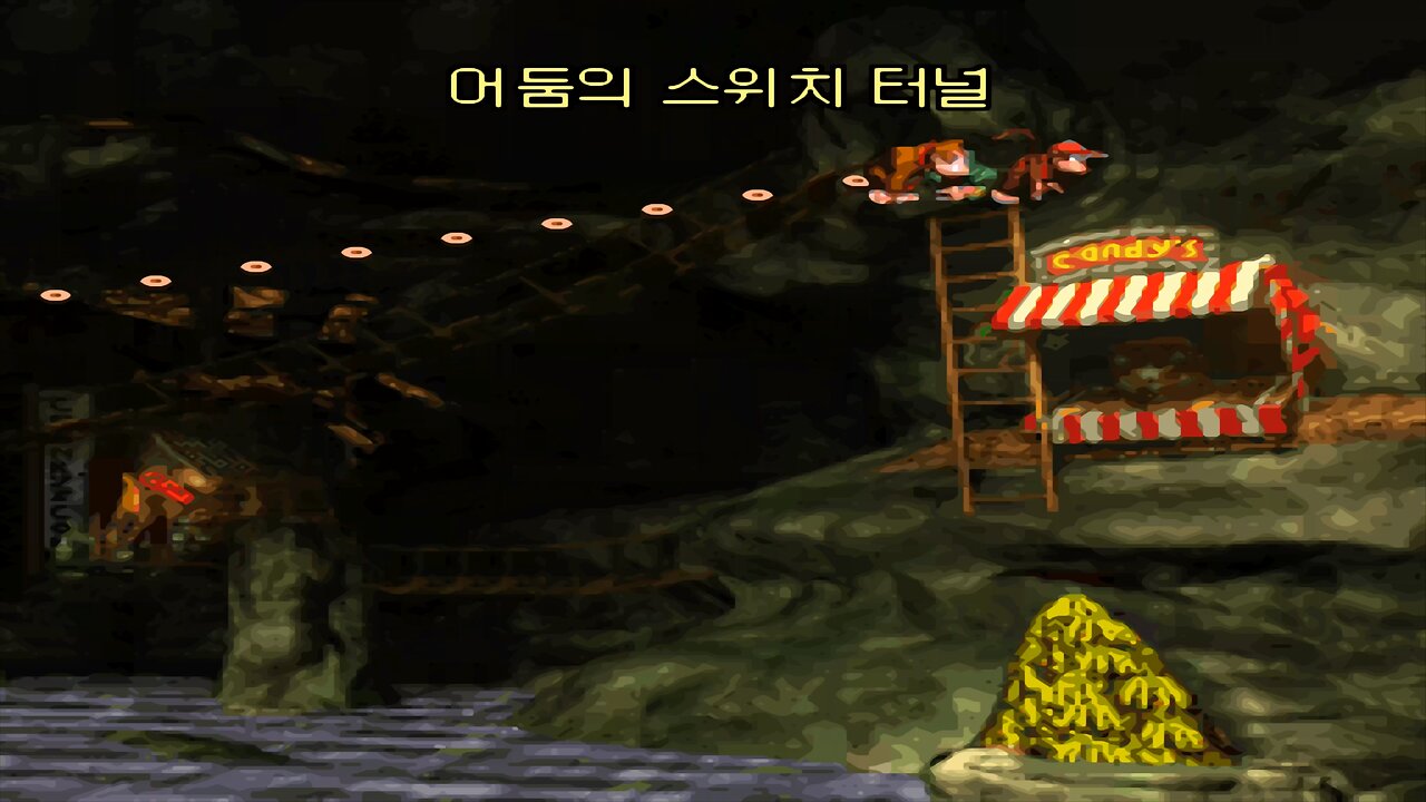 DONKEY KONG COUNTRY 1® / ACT #6. Chimp Caverns / A6#4. Loopy Lights