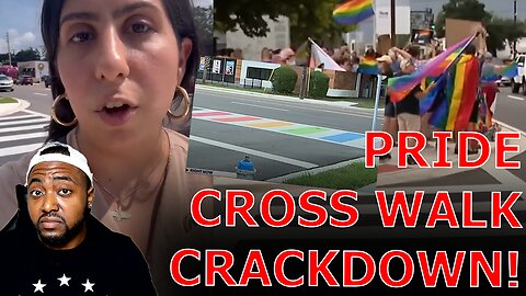 Liberals OUTRAGED Over Republicans ERASING Pride Crosswalks AFTER CRACKDOWN On Political Displays