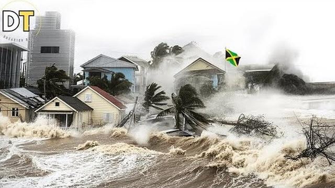 Jamaica Now! Hurricane Melissa,295 km/h Winds and Floods Cause Devastation on the Island!