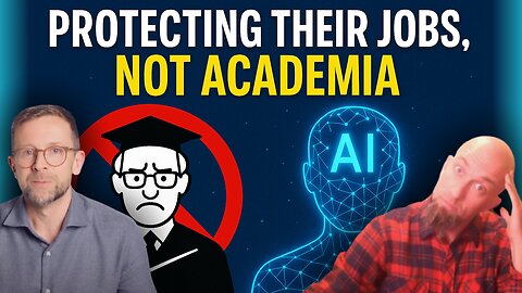 How are PhDs SO DUMB when it comes to AI - Reaction to @James_Hayton ​