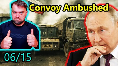 Update from Ukraine | Awesome! Big Z-Convoy Ambushed | Trump s shame Day | Israel s Best Operation