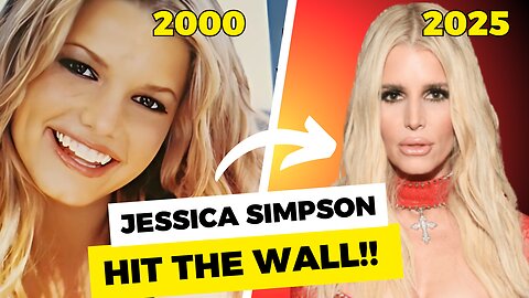 Jessica Simpson HIT THE WALL HARD!!!