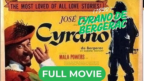 Cyrano de Bergerac (1950) José Ferrer, Mala Powers | Romance, Adventure, Drama | 4K HD Movie